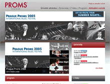 Tablet Screenshot of 2005.pragueproms.cz