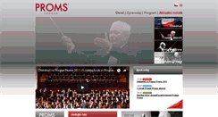 Desktop Screenshot of 2011.pragueproms.cz