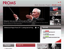 Tablet Screenshot of 2011.pragueproms.cz